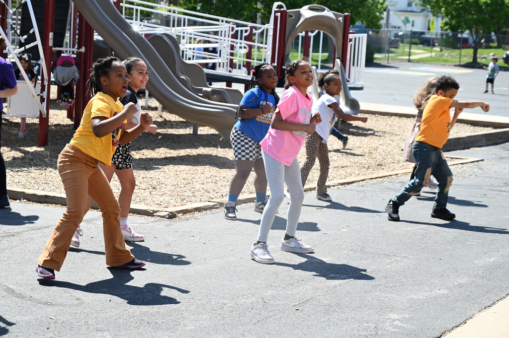 Dancing at Irving with Dr. Thomas