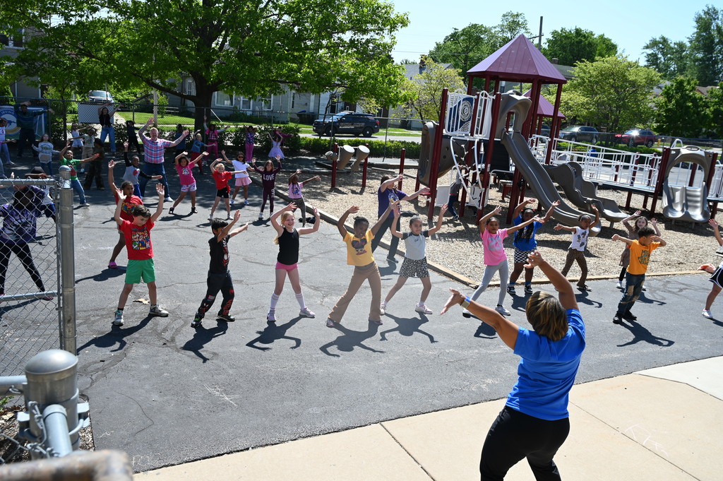 Dancing at Irving with Dr. Thomas