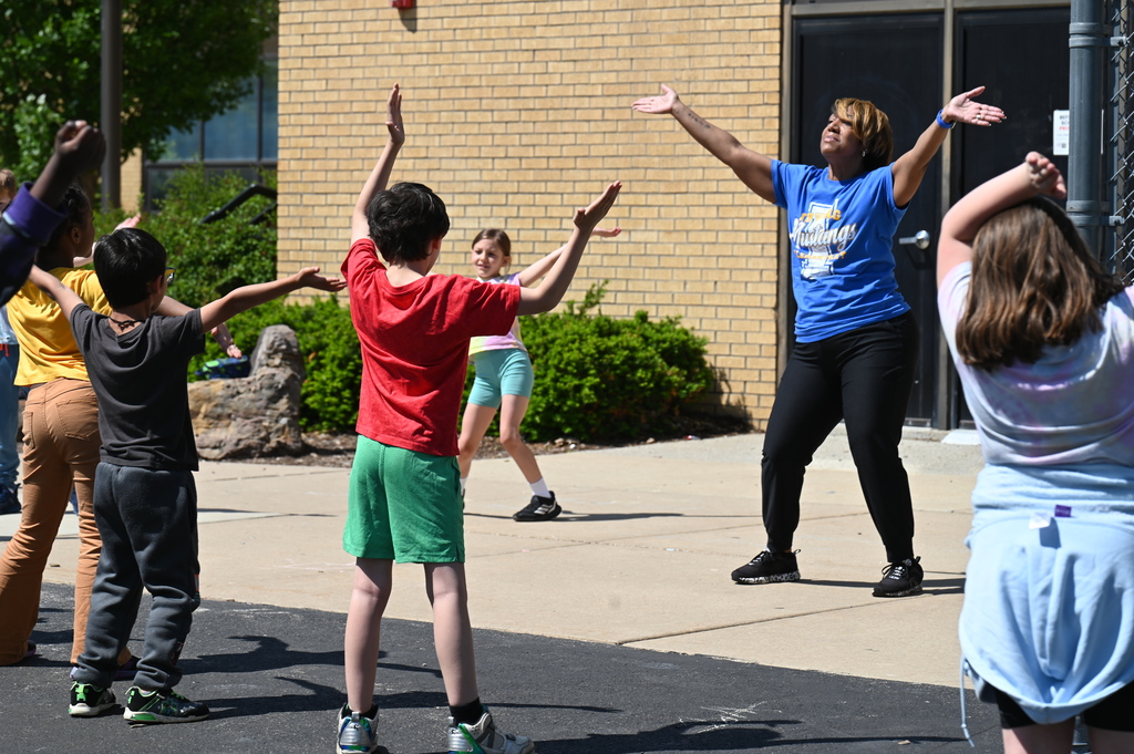 Dancing at Irving with Dr. Thomas