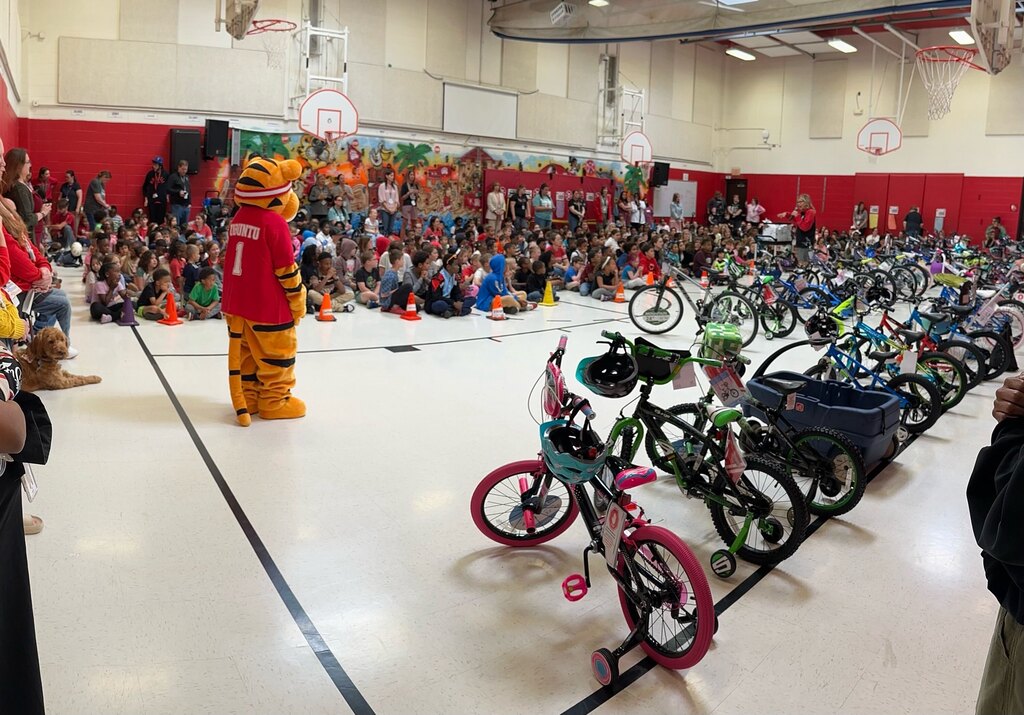 bike extravaganza at stevenson