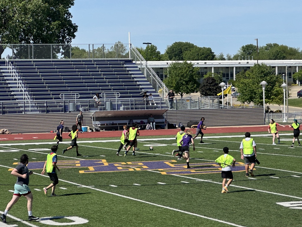 BJHS student vs staff soccer game