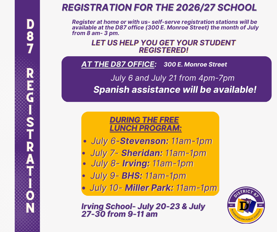 registration options