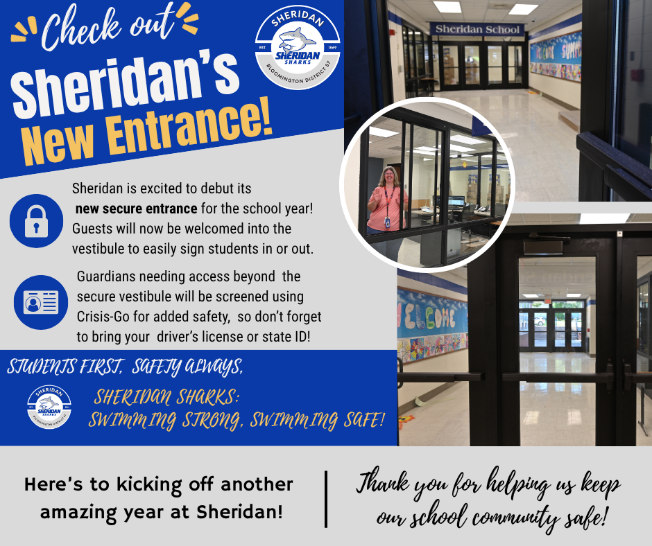 sheridan new entrance