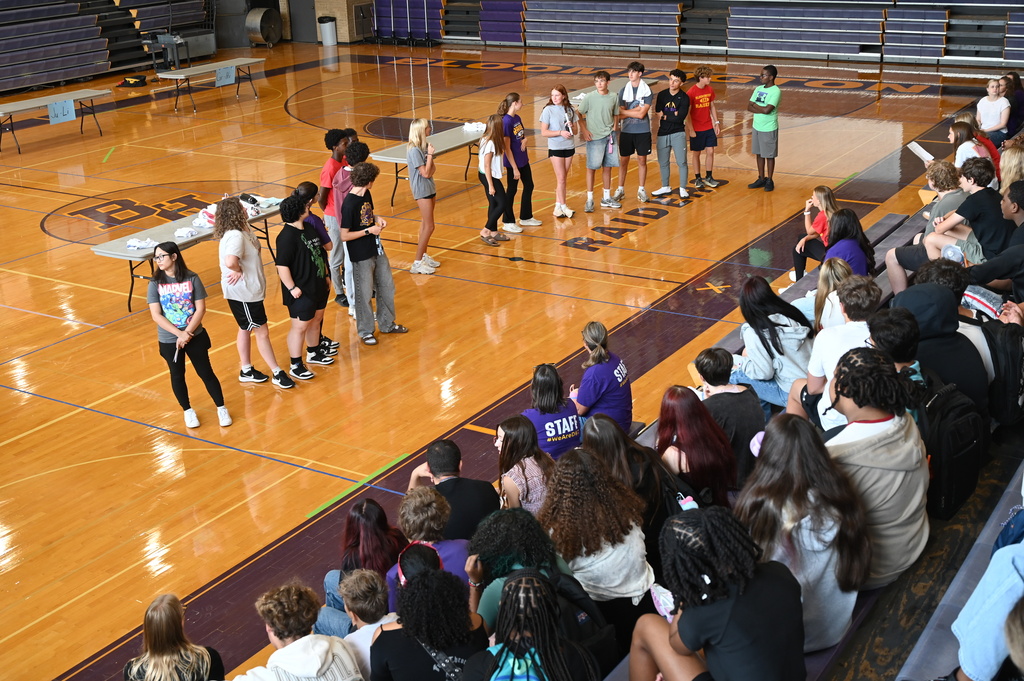 BJHS 9th graders in Q&A