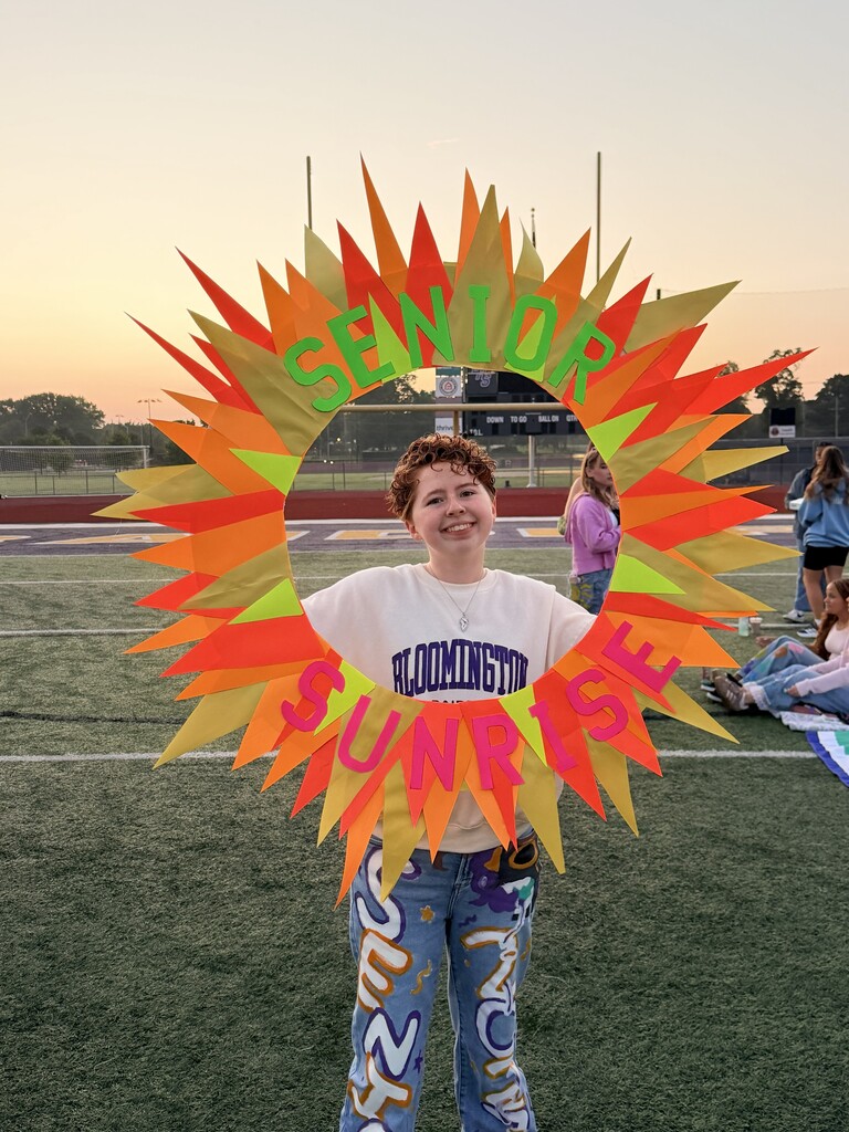 Class of 2027 at Senior Sunrise