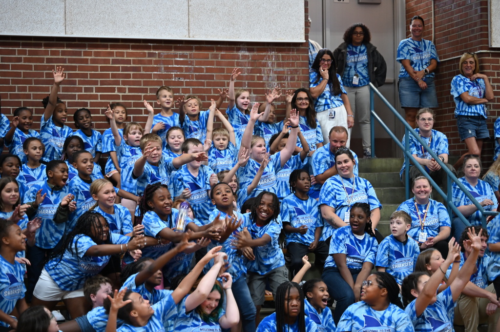 Sharkwear Wednesday Kick Off Assembly Photos
