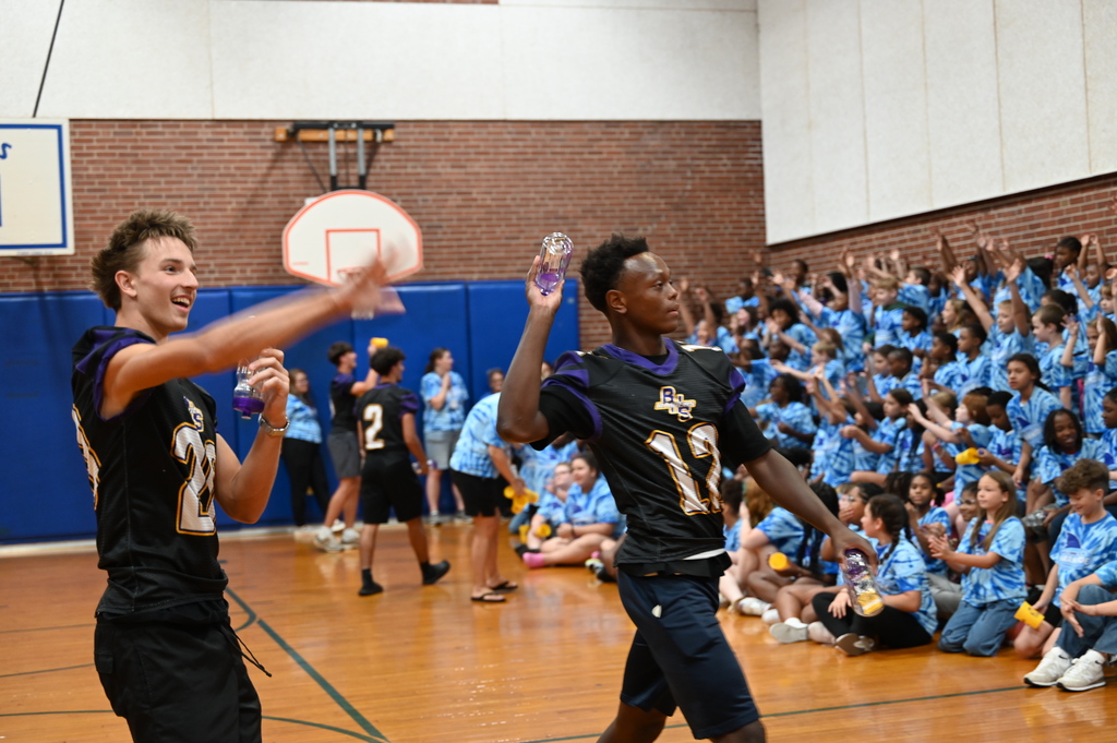 Sharkwear Wednesday Kick Off Assembly Photos