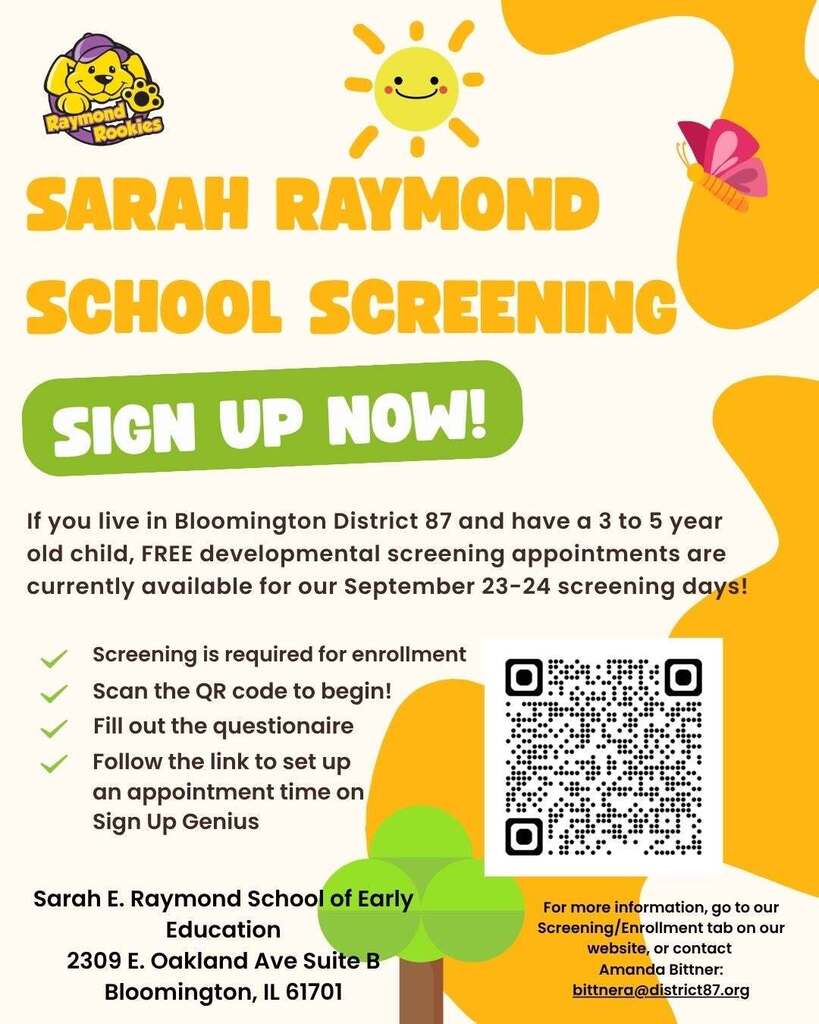 Sarah Raymond Screening info- ENGLISH