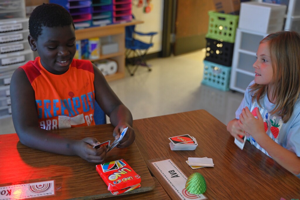 Indoor Recess in Mrs. Galloway's class