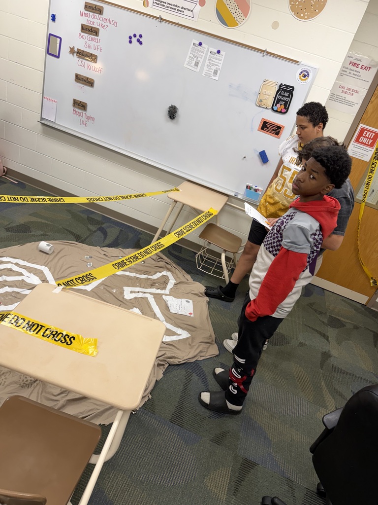 CSI Investigation in Mrs. Miglin's class