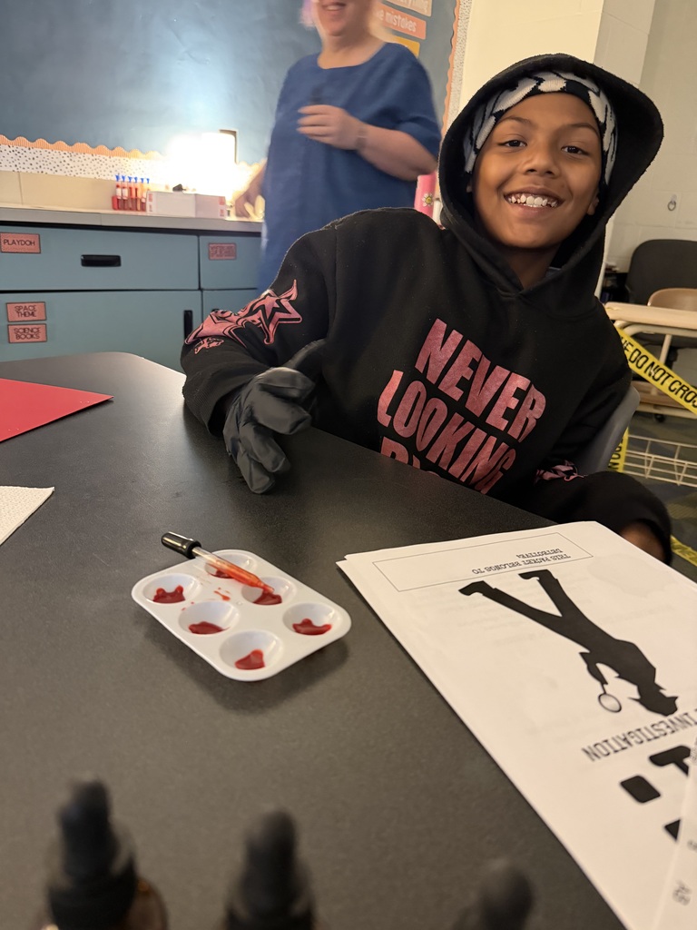 CSI Investigation in Mrs. Miglin's class