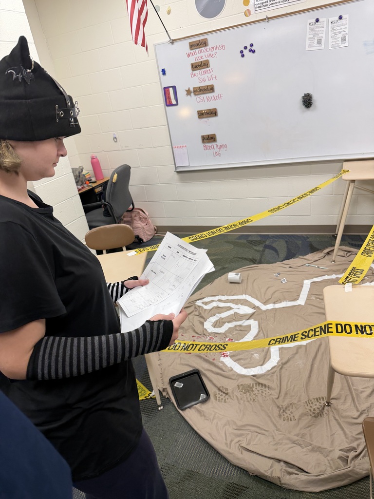 CSI Investigation in Mrs. Miglin's class