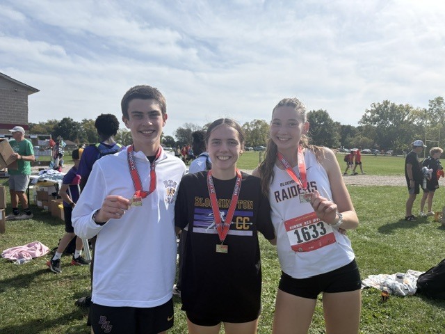 BHS cross country runners