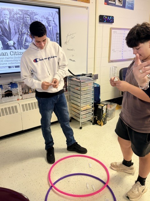 Mrs. Benjamin's History classes