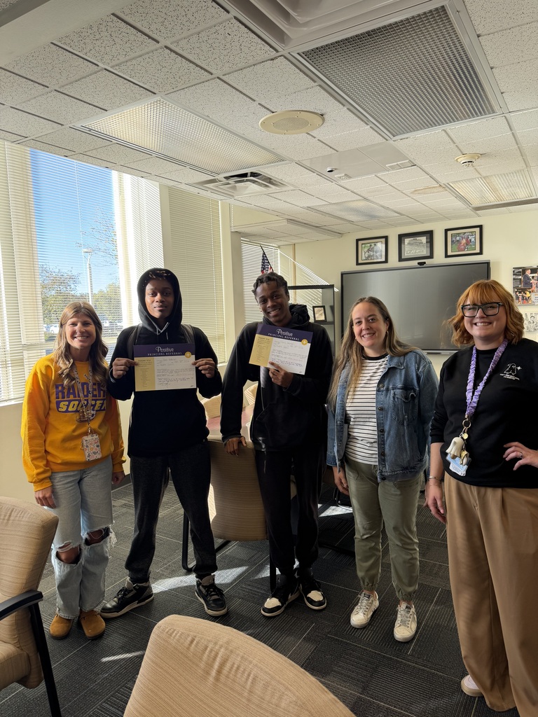 BHS Positive Principal Referral winner