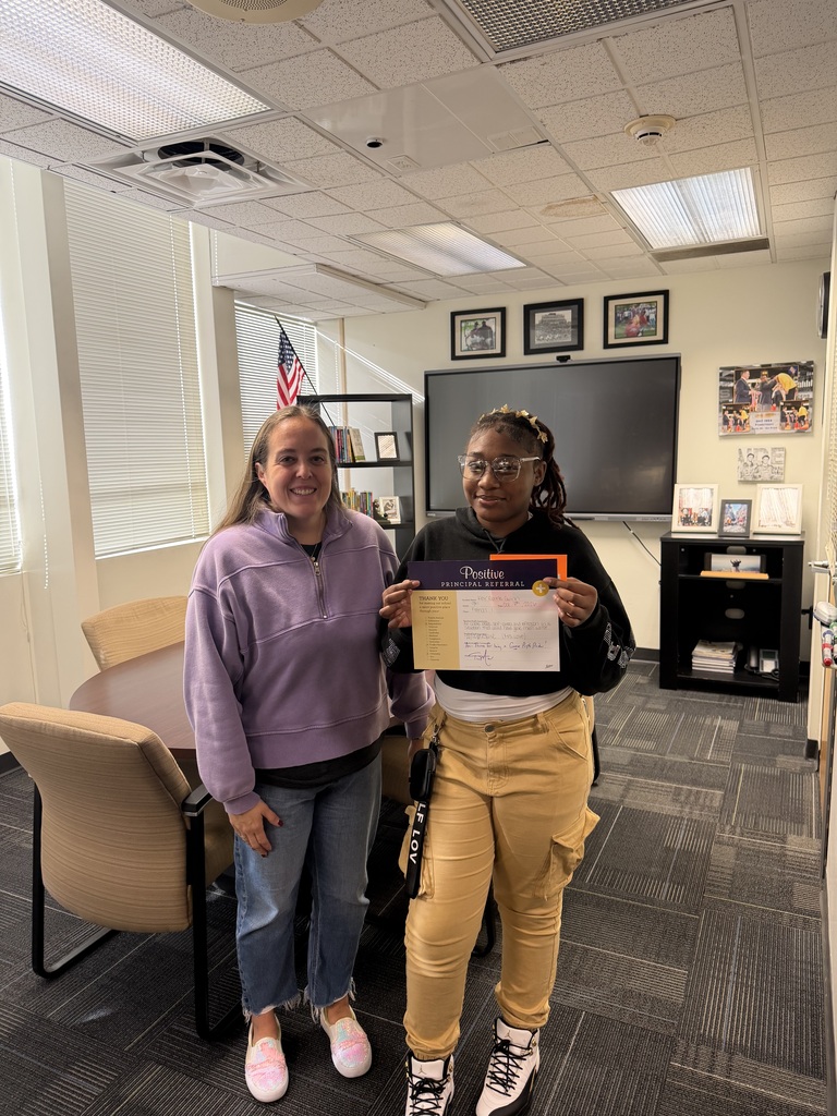 BHS Positive Principal Referral winner