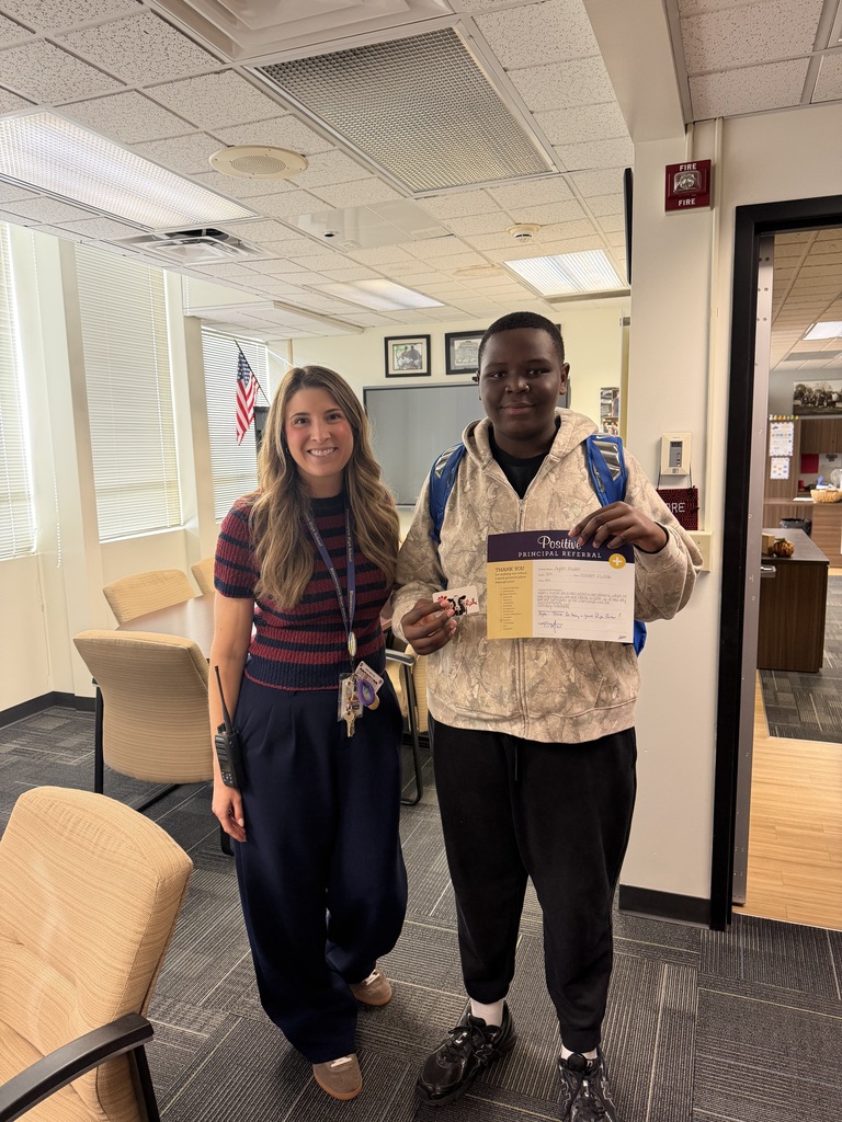 BHS Positive Principal Referral winner