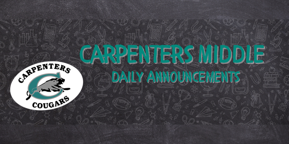 Daily Announcements