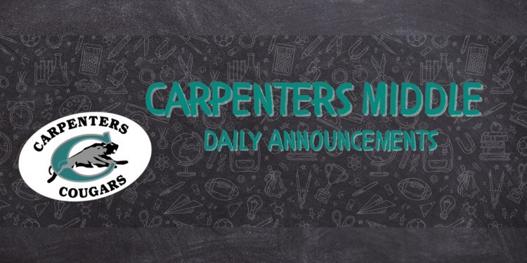 Daily Announcements 