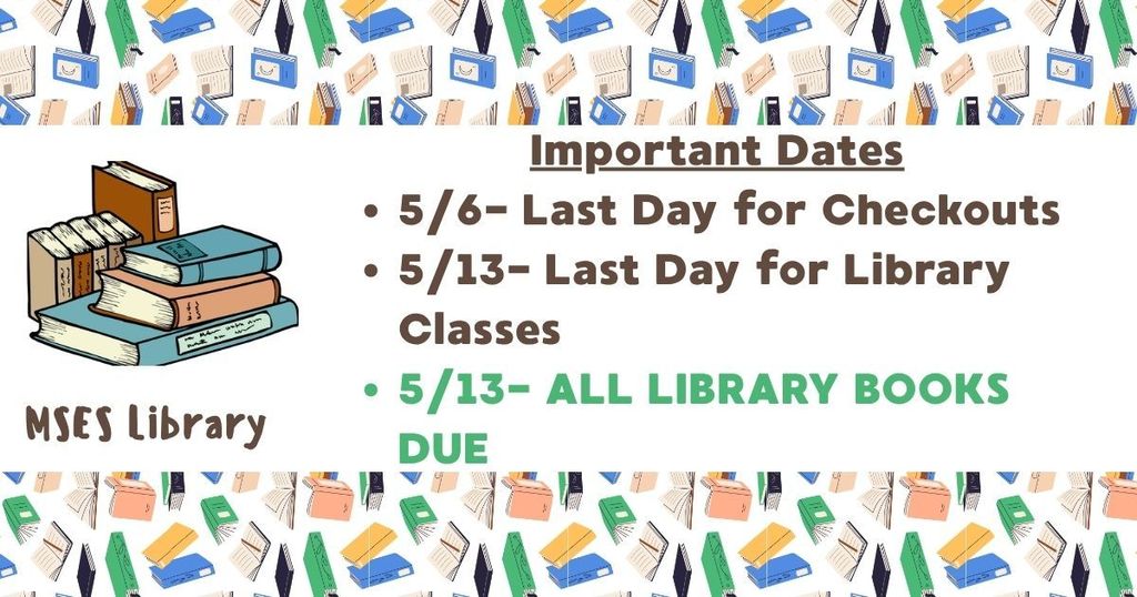 Important Library Dates