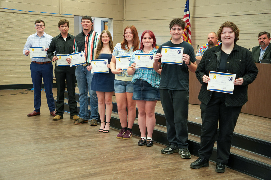 A Night of Music, Leadership, and Achievement 🎶🏆 Our most recent Board of Education meeting was a powerful showcase of the talent and dedication within Blount County Schools. The evening opened with a stunning performance by the Heritage High School Choir, reminding us all of the importance of the arts in our schools.  We were honored to recognize several key groups and individuals contributing to our mission:  Mayor's Commendation: A huge shoutout to Tyson Click from Eagleton College and Career Academy! Tyson received a special commendation from the Blount County Mayor for his incredible dual achievement as a TSWA All-State Football player and a State Champion in wrestling. 🥇  All-State Athletics & Fine Arts: We celebrated our "best of the best" in Tennessee! From 1st Chair Baritone Saxophone and All-State Choir members to State Champions in Wrestling and All-State Volleyball and Basketball stars, these students from HHS, WBHS, SESI, and ECCA represent the pinnacle of student achievement. 🎨🏀  CTE Champions: Our Career and Technical Education students are world-ready! We recognized our SkillsUSA Gold State Champions in Photography and Welding, as well as DECA and FBLA national qualifiers. 🛠️📸  ROTC Excellence: We are incredibly proud of our JROTC cadets from William Blount High School and Heritage High School. From the WBHS Drill Team’s 3rd place National finish to the HHS Academic Bowl team reaching National Level 2, these cadets represent the highest standards of discipline. 🎖️  Future Leaders: Congratulations to our newest graduates of the Aspiring Administrators Academy! Your commitment to professional growth ensures a bright future for our district.  Student Voices: Thank you to our student representatives and our Student Congress on Policies and Education (SCOPE) participants. Your engagement in leadership and policy is inspiring.  Literacy Champions: We are proud of our newly recognized Wilson Certified Teachers. Your rigorous training is a gift to our students' literacy development.  Thank you to everyone who makes #BlountCountySchools a place where excellence is the standard!  #BlountCountySchools #TNEd #StudentLeadership #JROTC #WilsonLanguage #Literacy #HHS #HeritageHigh #ECCA #WBHS #SESI #BlountCountyStrong #FutureLeaders