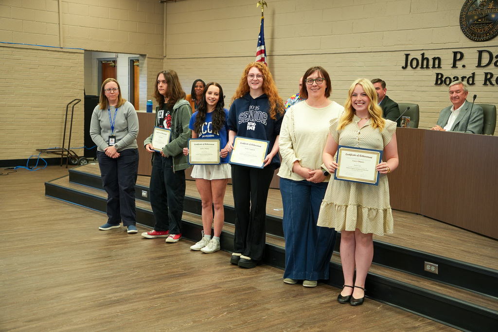 A Night of Music, Leadership, and Achievement 🎶🏆 Our most recent Board of Education meeting was a powerful showcase of the talent and dedication within Blount County Schools. The evening opened with a stunning performance by the Heritage High School Choir, reminding us all of the importance of the arts in our schools.  We were honored to recognize several key groups and individuals contributing to our mission:  Mayor's Commendation: A huge shoutout to Tyson Click from Eagleton College and Career Academy! Tyson received a special commendation from the Blount County Mayor for his incredible dual achievement as a TSWA All-State Football player and a State Champion in wrestling. 🥇  All-State Athletics & Fine Arts: We celebrated our "best of the best" in Tennessee! From 1st Chair Baritone Saxophone and All-State Choir members to State Champions in Wrestling and All-State Volleyball and Basketball stars, these students from HHS, WBHS, SESI, and ECCA represent the pinnacle of student achievement. 🎨🏀  CTE Champions: Our Career and Technical Education students are world-ready! We recognized our SkillsUSA Gold State Champions in Photography and Welding, as well as DECA and FBLA national qualifiers. 🛠️📸  ROTC Excellence: We are incredibly proud of our JROTC cadets from William Blount High School and Heritage High School. From the WBHS Drill Team’s 3rd place National finish to the HHS Academic Bowl team reaching National Level 2, these cadets represent the highest standards of discipline. 🎖️  Future Leaders: Congratulations to our newest graduates of the Aspiring Administrators Academy! Your commitment to professional growth ensures a bright future for our district.  Student Voices: Thank you to our student representatives and our Student Congress on Policies and Education (SCOPE) participants. Your engagement in leadership and policy is inspiring.  Literacy Champions: We are proud of our newly recognized Wilson Certified Teachers. Your rigorous training is a gift to our students' literacy development.  Thank you to everyone who makes #BlountCountySchools a place where excellence is the standard!  #BlountCountySchools #TNEd #StudentLeadership #JROTC #WilsonLanguage #Literacy #HHS #HeritageHigh #ECCA #WBHS #SESI #BlountCountyStrong #FutureLeaders