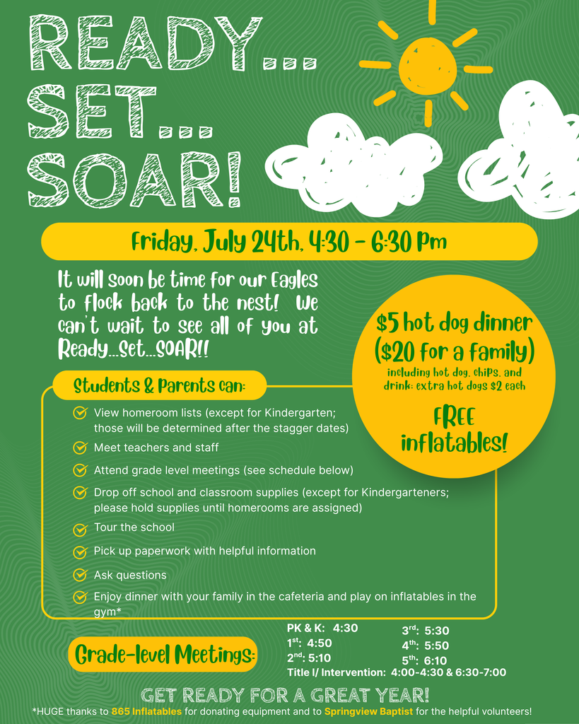 Ready, Set, Soar!