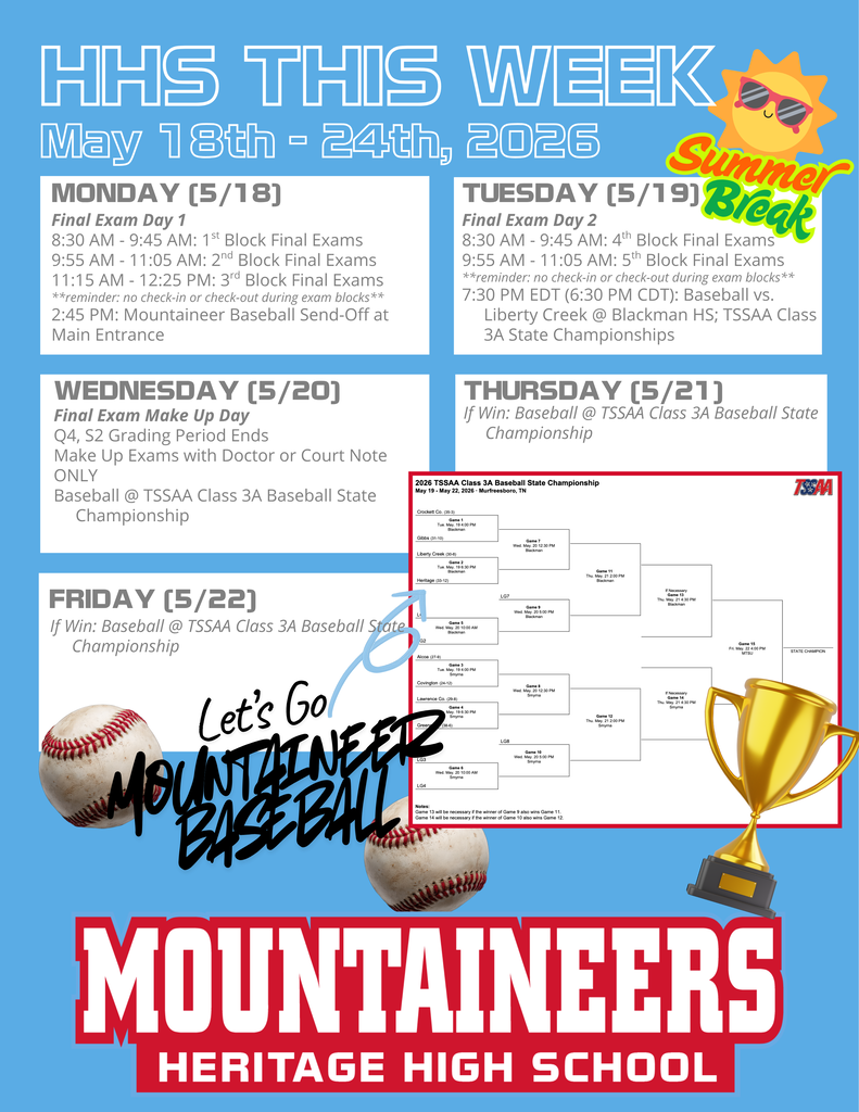 Weekly Happenings | May 18-24