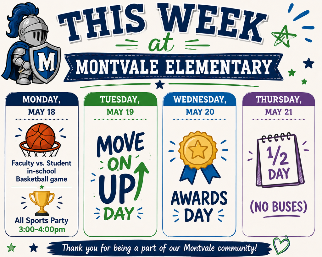 This Week at Montvale 