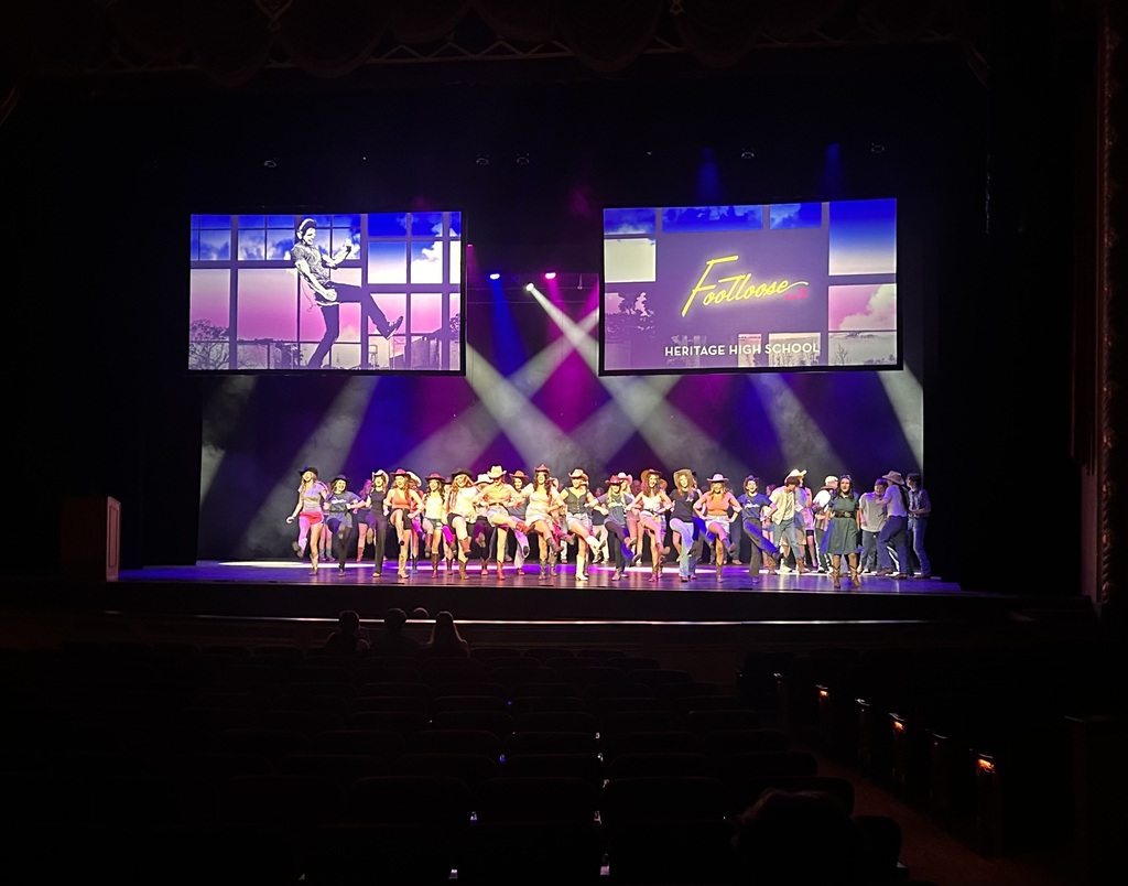 Heritage Singers performing on stage at the Tennessee Theater