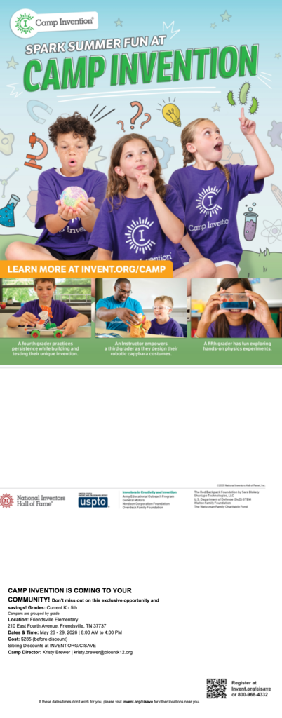 Camp Invention at FES