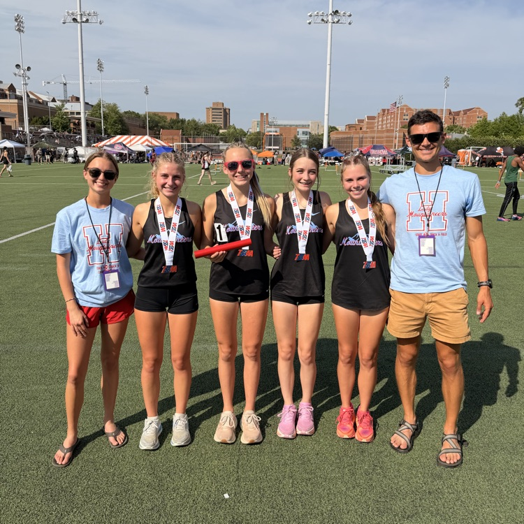 4x800 Girls State Runner Up Team