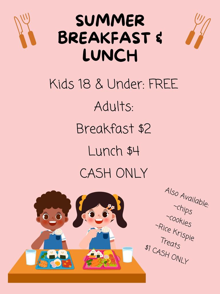 Summer Meals Reminder