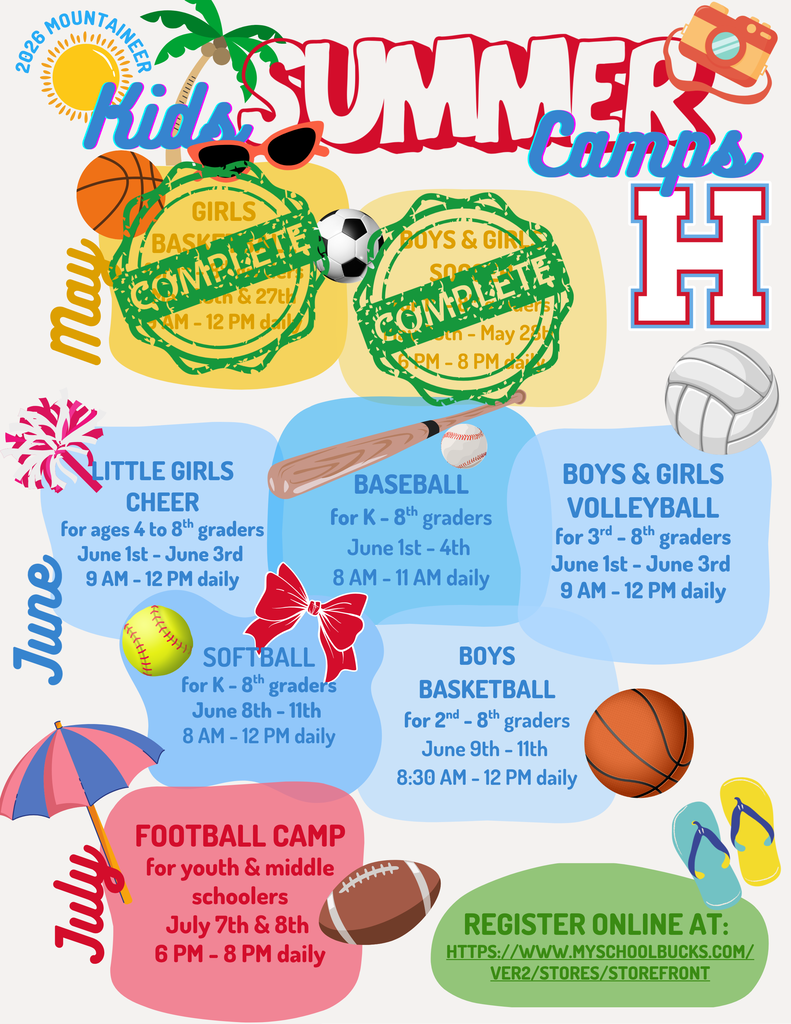 Summer 2026 Camps
