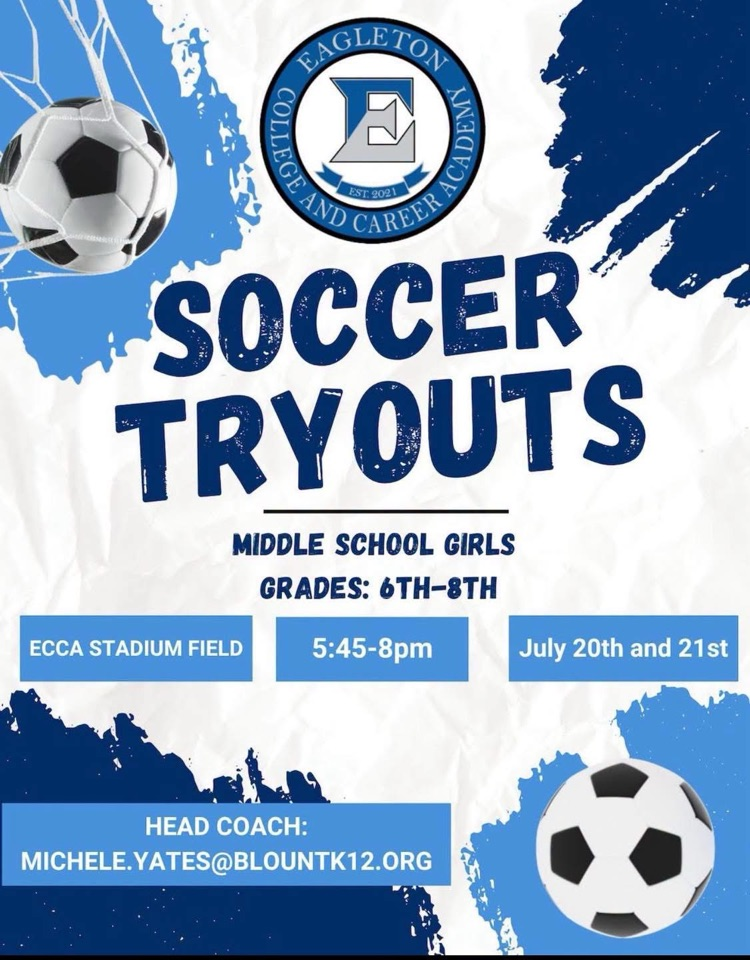 MS Girls Soccer Tryout Flyer