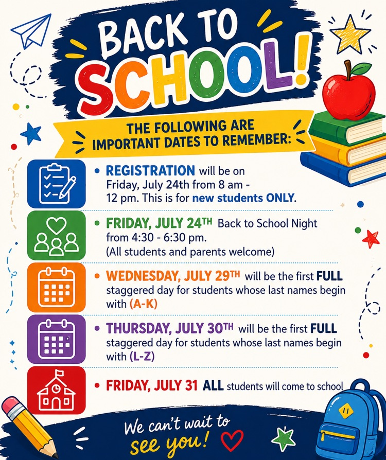 Important Dates to Remember