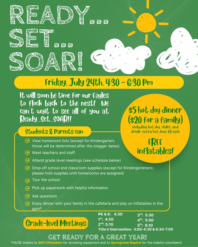 Ready, Set, Soar!