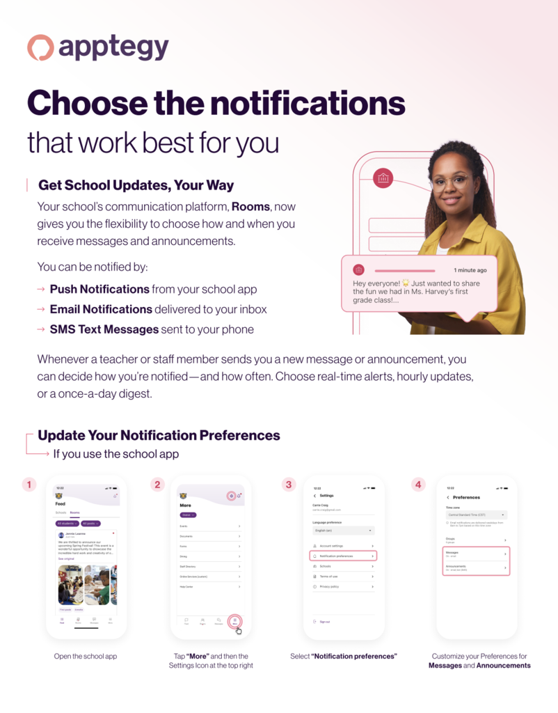 Choosing App Notifications