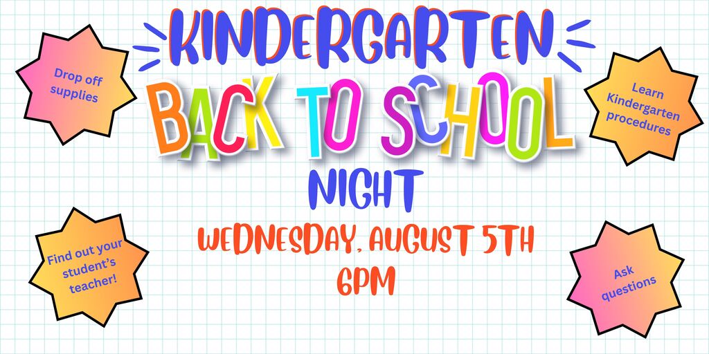Kinder Back to School Night