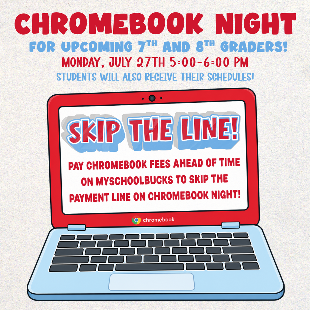 Skip the line on Chromebook night by paying on MySchoolBucks!