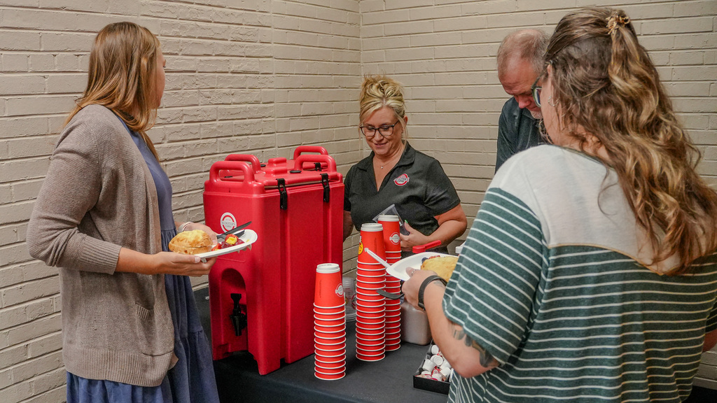 scooters providing coffee