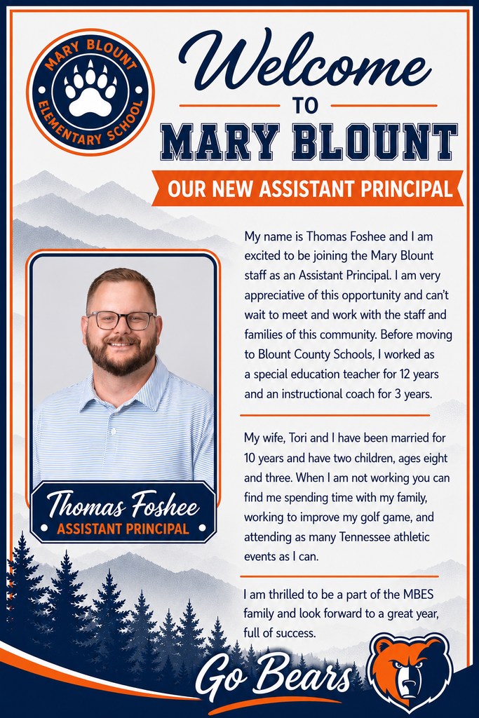 Introduction of Princpal Foshee