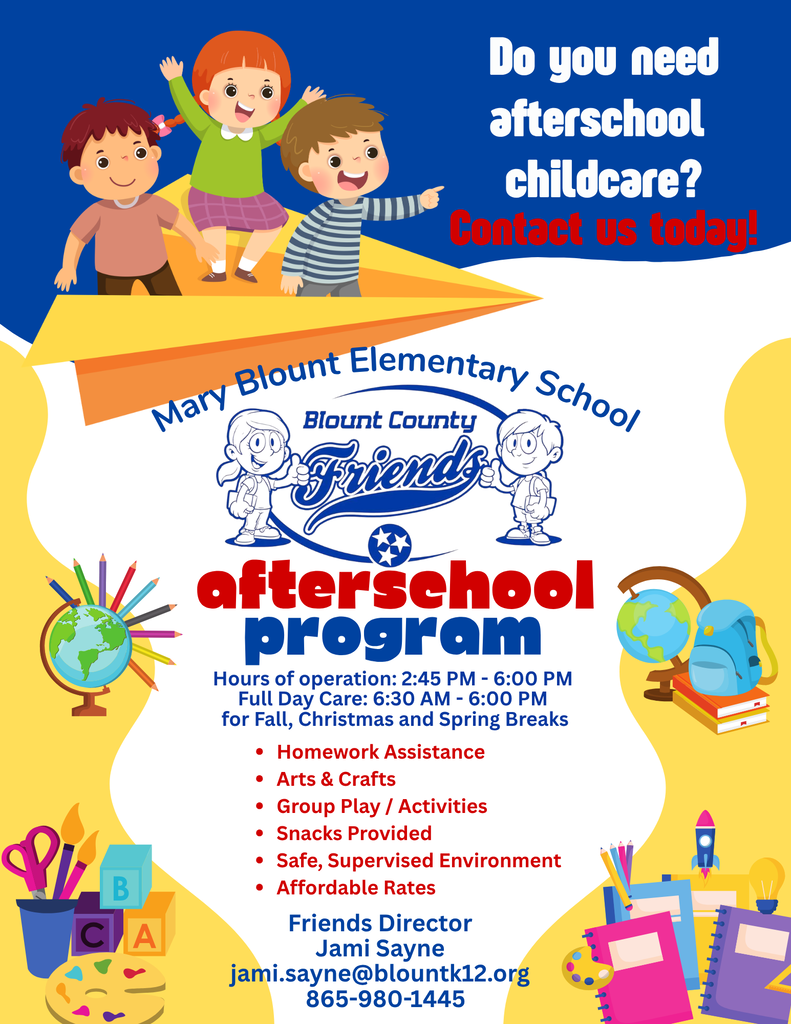 Friends, afterschool program ... Do you need afterschool childcare?