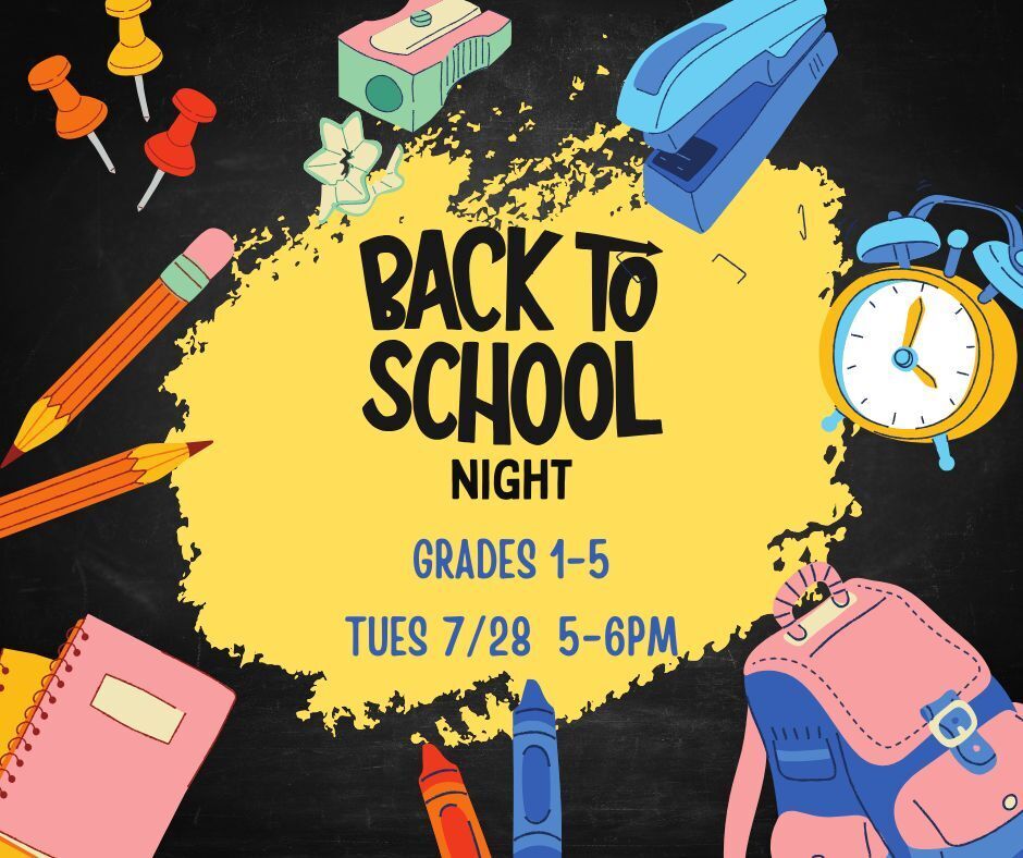 Back to School Info 
