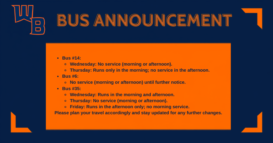 Bus Announcement