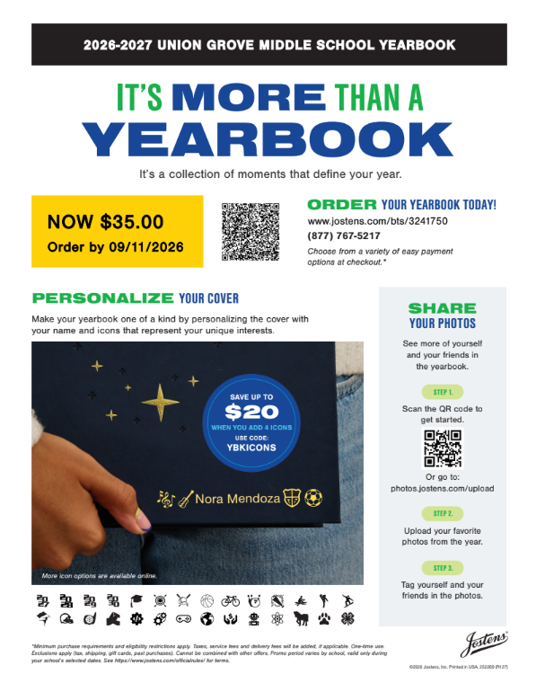 Yearbook Flyer