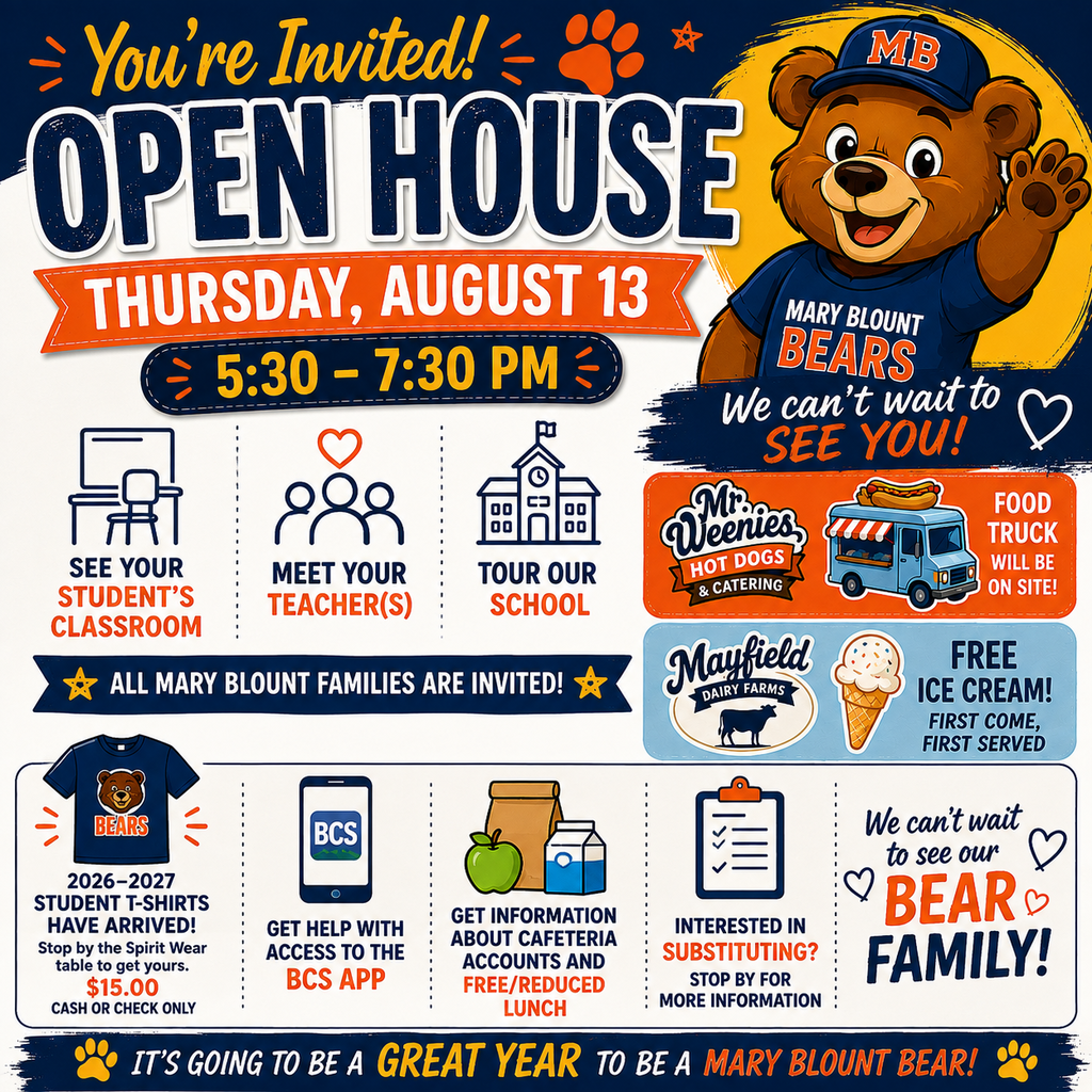 Open House - Thursday, August 13