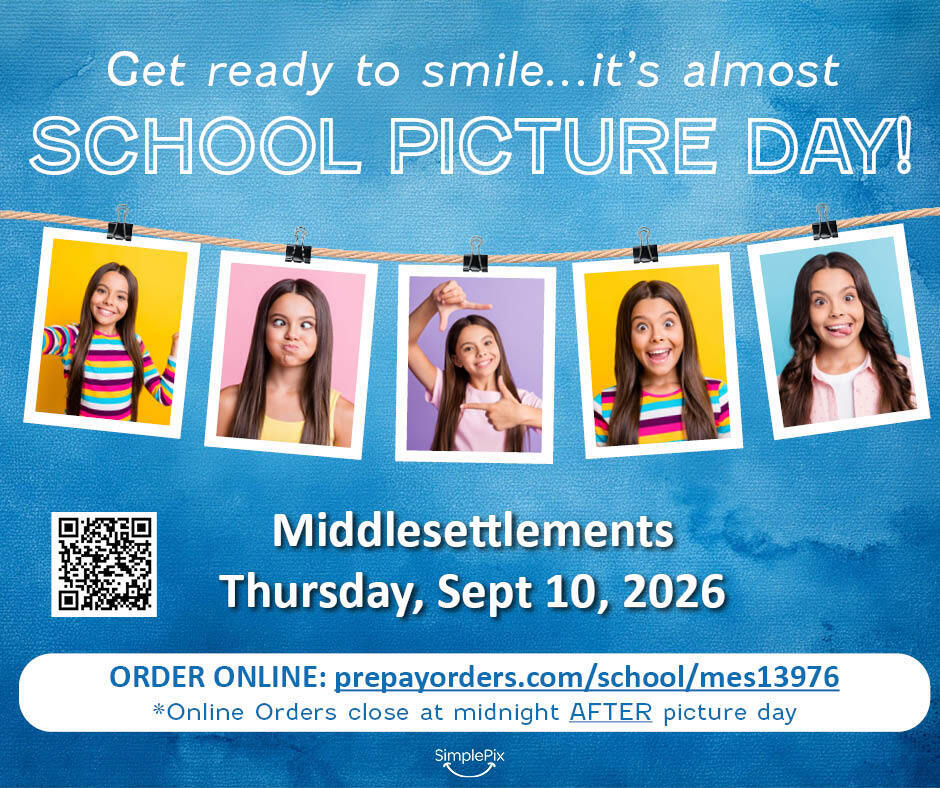 Picture Day! Save the Date