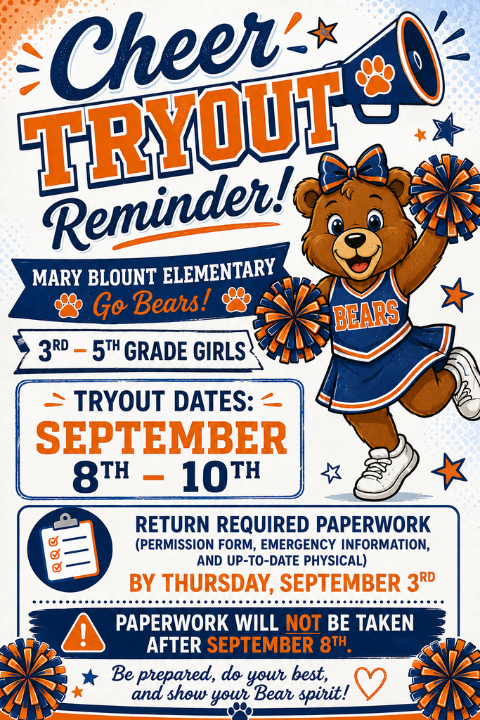 Cheerleading Tryouts