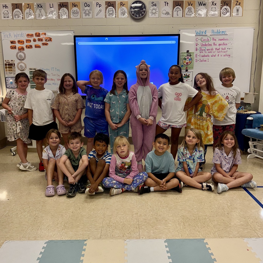 2nd Grade Pajama Day